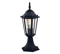 Portalampada Lanterna Alluminio da Terra 403Mm Ip44 Nero E27