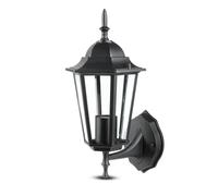 V-Tac VT-749 Portalampada da Giardino Wall Light da Muro per Lampadine E27 - SKU 7067 / 7066 - V-Tac: Nero