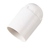 Portalampada liscio Master attacco E27 Bianco 00504