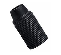Portalampada Master E14 colore nero filettato 00510
