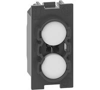 Portalampada per luci di segnalazione, con diffusore trasparente living now K4371