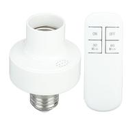 Portalampada per Telecomando, Portalampada Wireless Sostitutivo con Controllo a 360 Gradi per Lampadina LED da 100 W (220V)