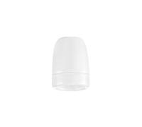 PORTALAMPADA PORTALAMPADA E27 CERAMICA BIANCO