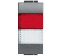 Portalampada rosso trasparente Bticino L4372RT