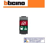 PORTALAMPADA SEGNALAZIONE FUORI PORTA BTICINO LIVING INTERNATIONAL L4373H ANT...