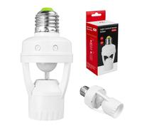 Portalampada sensore movimento crepuscolare Maclean MCE24