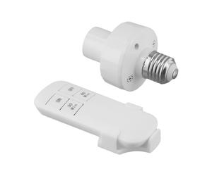 Portalampada Smart Home Ready E27 con telecomando wireless e funzione timer