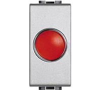 Portalampada Spia Rosso Living Tech bticino NT4371R
