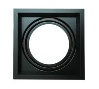 PORTALAMPADA SPOT AR111 INCASSO NERO ORIENTABILE VT-7221-LED35811 V-TAC