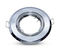 PORTALAMPADA SPOT GU10 INCASSO ROTONDO ORIENT CROMATO 2PCS/PACK VT-817-LED8940 V-TAC