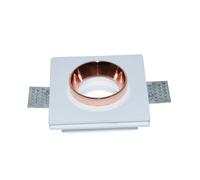PORTALAMPADA SPOT INCASSO QUADRATO IN GESSO GHIERA RAME VT-866-LED3150 V-TAC