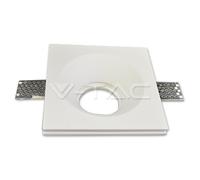 PORTALAMPADA SPOT INCASSO QUADRATO IN GESSO VT-776-LED3641 V-TAC