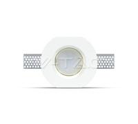 PORTALAMPADA SPOT INCASSO TONDO IN GESSO VT-764-LED3650 V-TAC