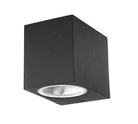 VT-7510 - Lampada da parete, GU10, nero, IP44