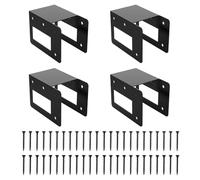 Portalegna Da Ardere Regolabile In Metallo Da 4 Per Esterni Interni Installazione Semplice Installazione Semplice Con Viti