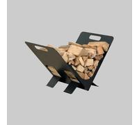 PORTALEGNA MODERNO PER CAMINO cm 38x30x27h Accessori Camino