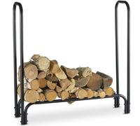 Portalegna Supporto Metallo Porta Legna Interno Legnaia Camino Stufa 120x120x35