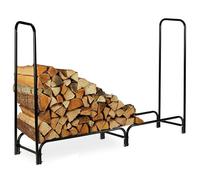 Portalegna Supporto Metallo Porta Legna Interno Legnaia Camino Stufa 150x120x35