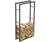 Portalegna Supporto Metallo Porta Legna Interno Legnaia Camino Stufa 150x80x25cm