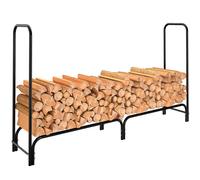 Portalegna Supporto Metallo Porta Legna Interno Legnaia Camino Stufa 200x36x115