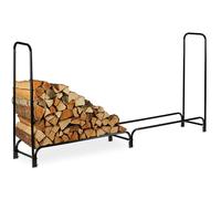 Portalegna Supporto Metallo Porta Legna Interno Legnaia Camino Stufa 240x120x35