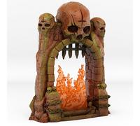 Portali Fantastici - Portale D'Ingresso Del Dungeon Con Effetto Fiammeggiante