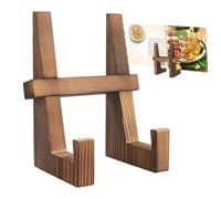Portalibri da cucina - 8,86 pollici, supporto per ricettario, in legno, con squisito supporto per libri di cucina, facile utilizzo, da cucina (≈ 179 caratteri)