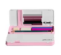 Portalibri per lettura, scaffale regolabile 2 in 1, portapenne e organizer per tablet, ricette, studenti, scuola, ufficio, bambini