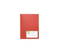Portalistini in polipropilene con 30 tas rosso opaco - KF01254