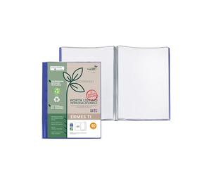 Portalistini personalizzabile Ermes TI - 22 x 30 cm - PP riciclato - 40 buste -