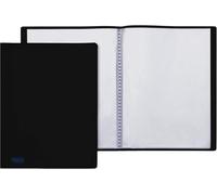 , Portalistino, 30 Buste Lisce, 22 X 30Cm, Nero