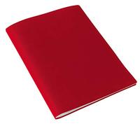 Portalistino A4 con copertina semirigida rossa, 80 buste, conf. 12 pz