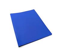 Portalistino Morbido da 40 Buste, Formato A4, Colore Blu