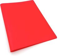 Portalistino Morbido Da 40 Buste, Formato A4, Colore Rosso