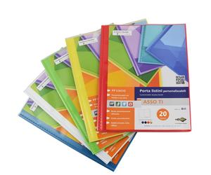 Portalistino Personalizzabile Asso TI Sei Rota - 22x30 cm - 20 Buste - 57222090