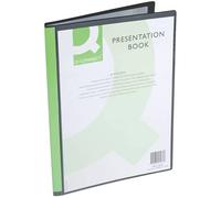 Portalistino personalizzabile Q-Connect A4 apertura superiore 20 buste KF01265