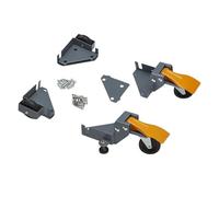 Portamate pm-1100 Universal mobile base kit. 400 lb. Capacità Move your Heavy Power Tools and Equipment around your Shop con facilità e stabilità. Nero