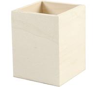 Portamatite 9,5 cm 7,5 x 7,5 cm legno compensato 1 pezzo