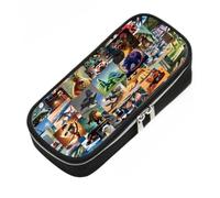 Portamatite e organizer per cancelleria per alunni della scuola primaria italiana Brainrot Astuccio Tralalero Tralala per bambini,Style 4