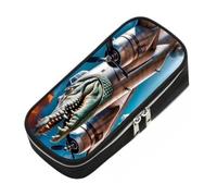 Portamatite e organizer per cancelleria per alunni della scuola primaria italiana Brainrot Astuccio Tralalero Tralala per bambini,Style 21