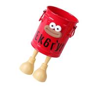 Portamatite in metallo Pennelli da trucco Organizzatori da scrivania multifunzionali per matita da bagno