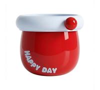 Portamatite magnetico per frigorifero e armadietto, grazioso organizer da parete per chiavi, penne, lavagna bianca, piccola scatola decorativa estetica con dopamina, per ufficio e casa (smalto alla