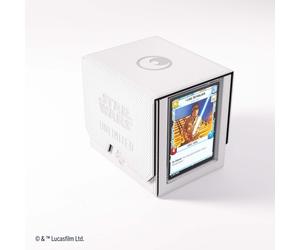 Portamazzo Gamegenic Star Wars Unlimited Box Deck Pod White Black Convertibile