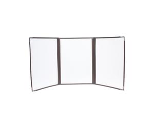 Portamenù Crystal BR3 triplo - per 6 fogli A4 - Securit - set 3 pezzi