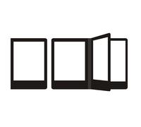 Portamenu illuminati a LED, portamenu A4 retroilluminato a pannello singolo/doppio con protezioni in pelle PU, portamenu LED commerciali per ristoranti, bar, caffè, scuola domestica(3 Sheets+6 Sides)