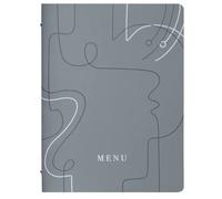 Portamenù Linee Stil Casa - 24,6x31,6 cm - F360071 (Grigio Conf. 3)