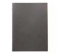 Portamenu Lisbona Grigio Scuro in Similpelle 25x32 cm A4 - Leone - Ristorante