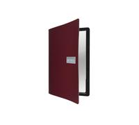 PortamenU' Royal - A4 - 24x33 cm - bordeaux - 1 inserto doppio incluso - Securit