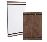 Portamenù Tablet con Elastici Securit - 22x32 cm - MC-WALA4-RB (Legno)