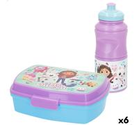 Portamerenda con Accessori Gabby's Dollhouse Plastica 380 ml 17 x 5,5 x 13,5